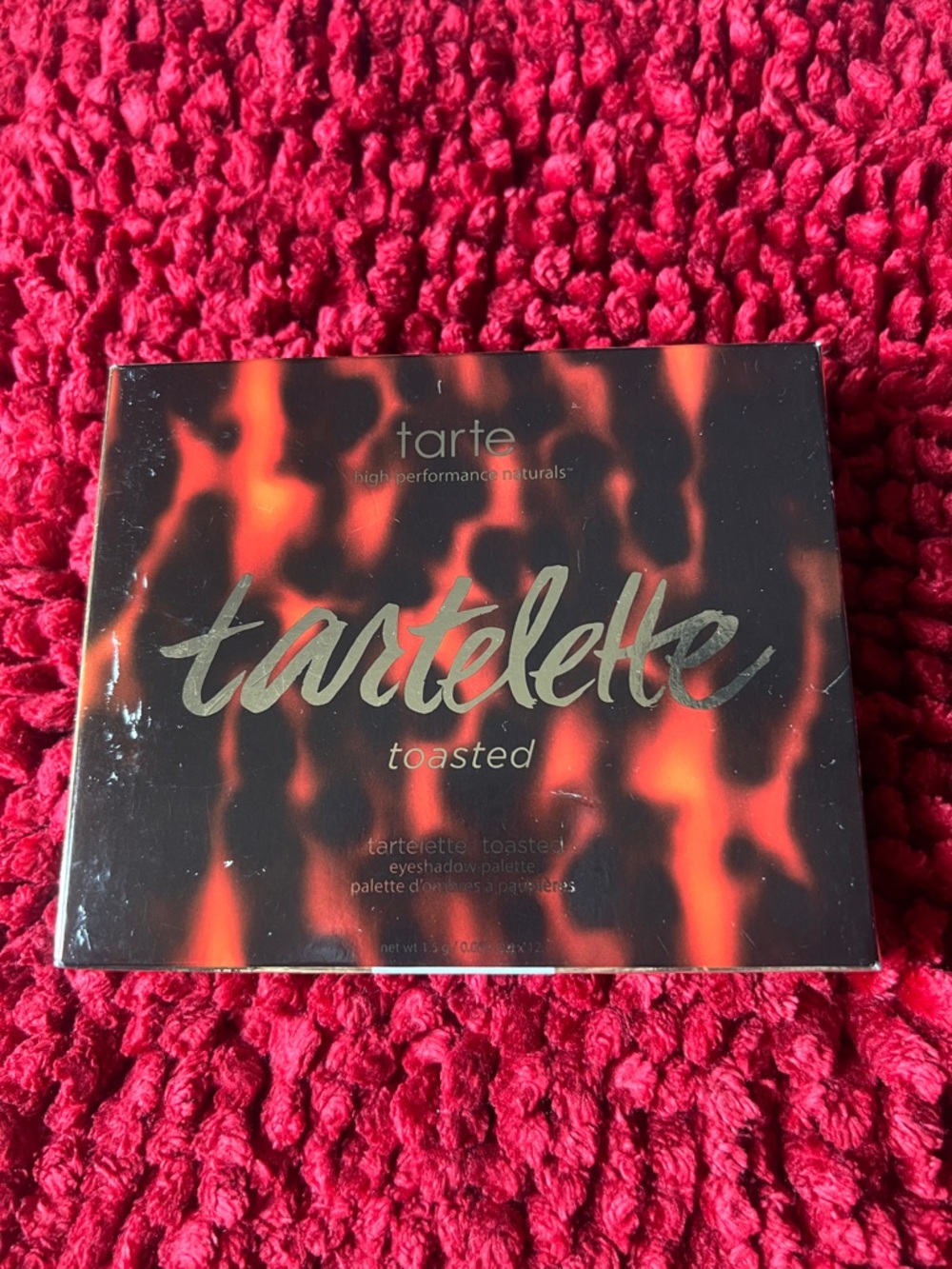 tarte Tartelette Toasted Eyeshadow Palette - Black & Orange Flame Design